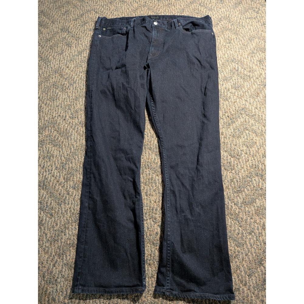 Polo Ralph Lauren The Prospect Straight Jeans Mens 40x32(31) Indigo Blue Stretch